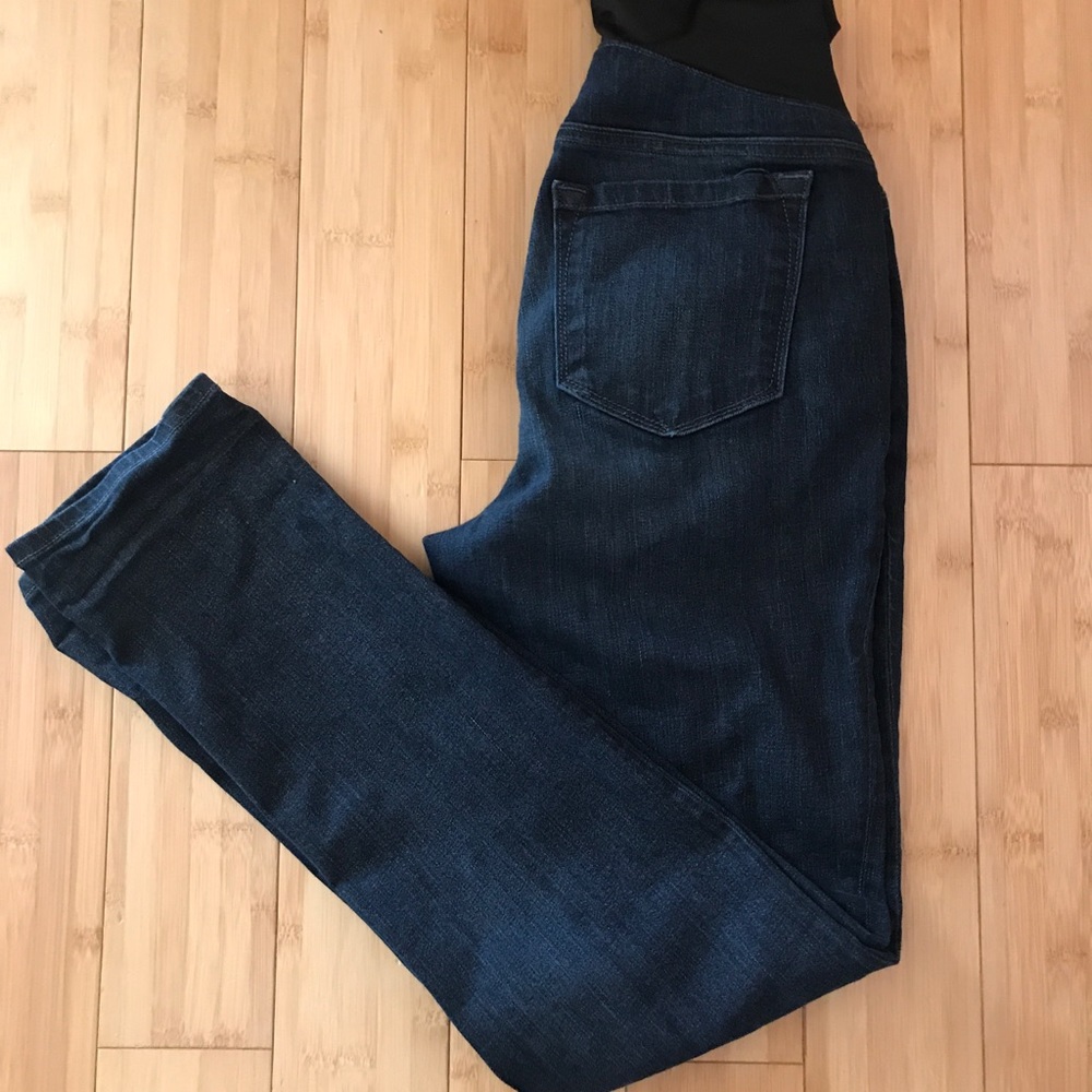 Loft Maternity Straight Leg Jeans